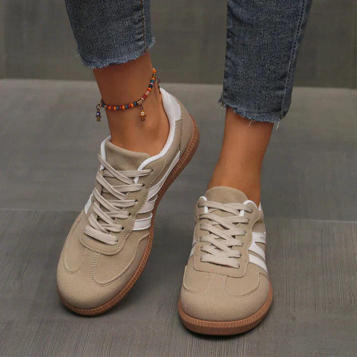 Sambia | Trendy Comfortable Sneakers in Beige