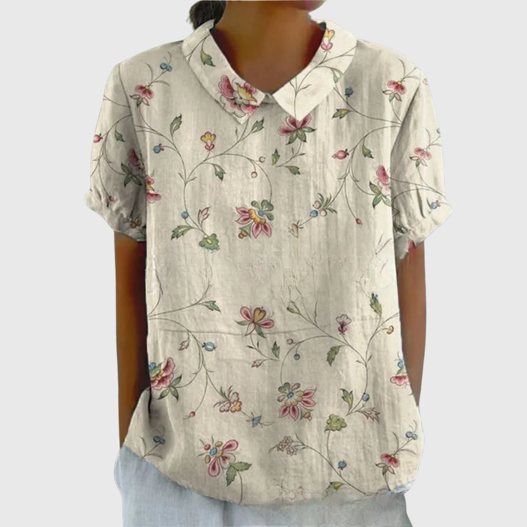 Emma | Floral Everyday Blouse
