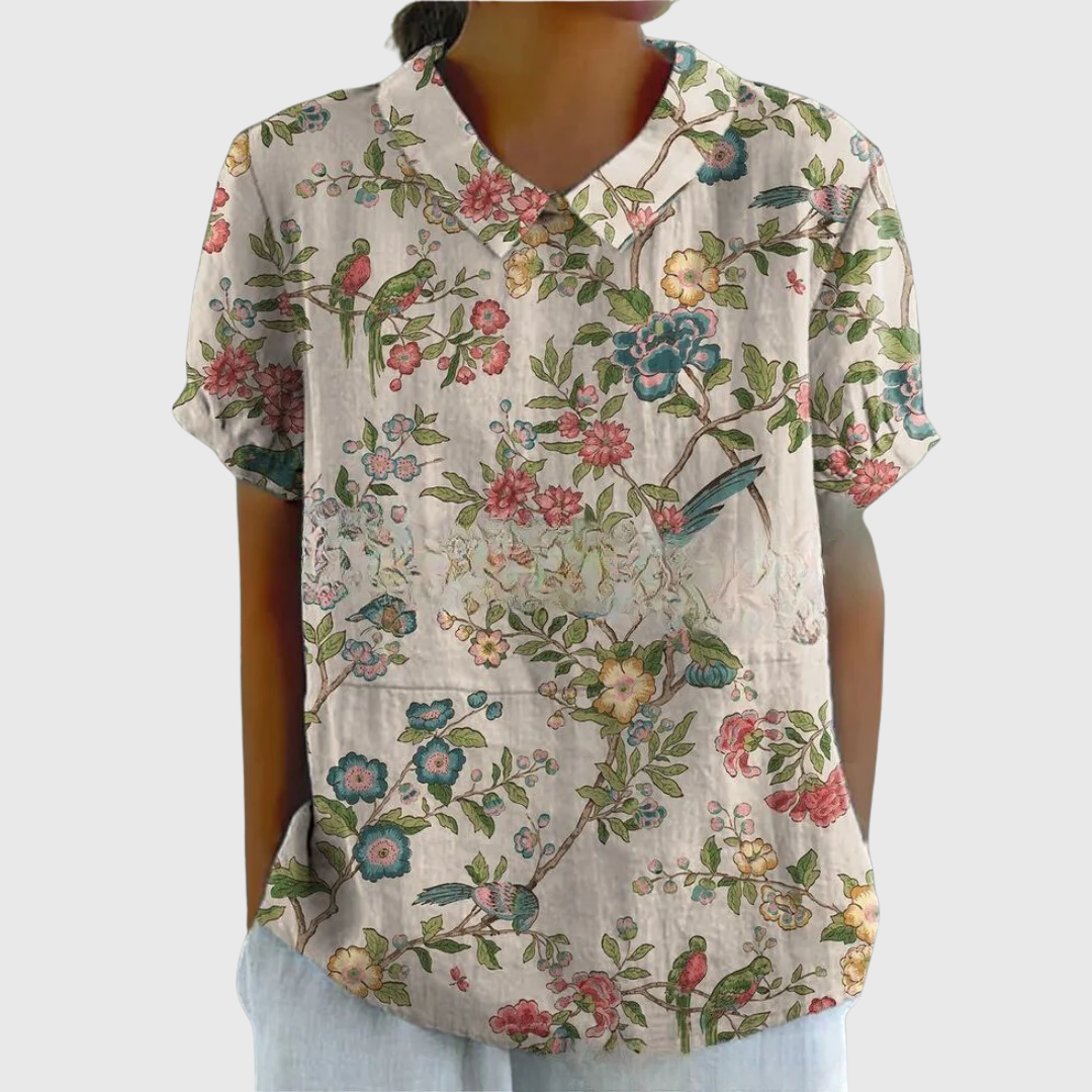 Emma | Floral Everyday Blouse