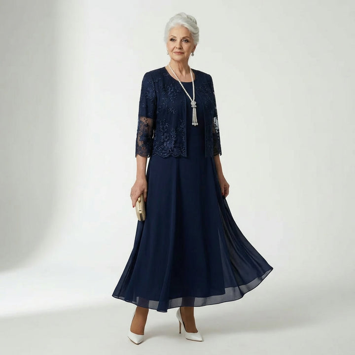 Adina™ | Elegant Floral Printed Summer Dress