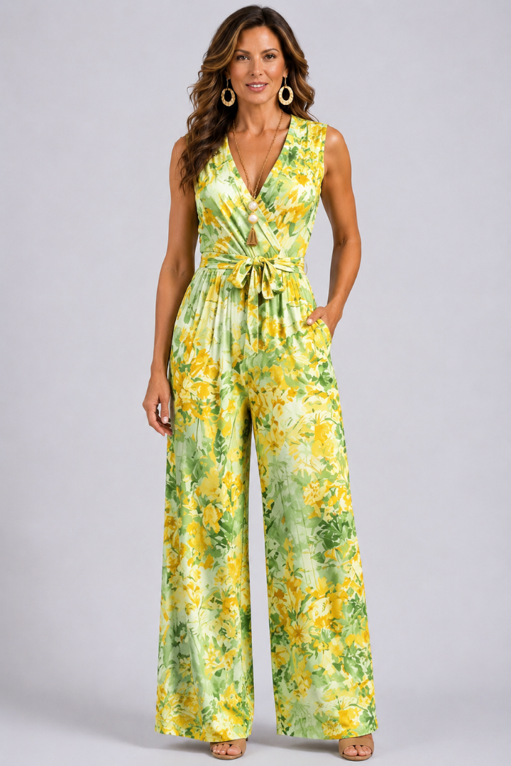 Shaina™ | Elegant Sleeveless Jumpsuit