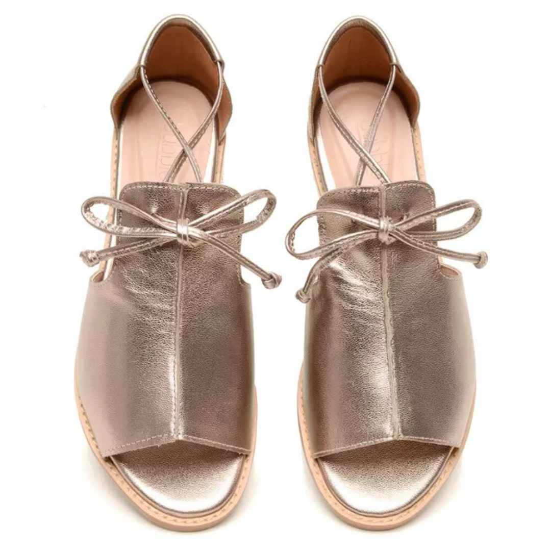 Thelma™ | Stylish Metallic Casual Flat Sandals