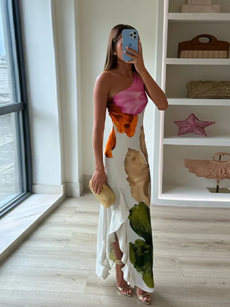 Carleen™ | Evening Ready One Shoulder Dress