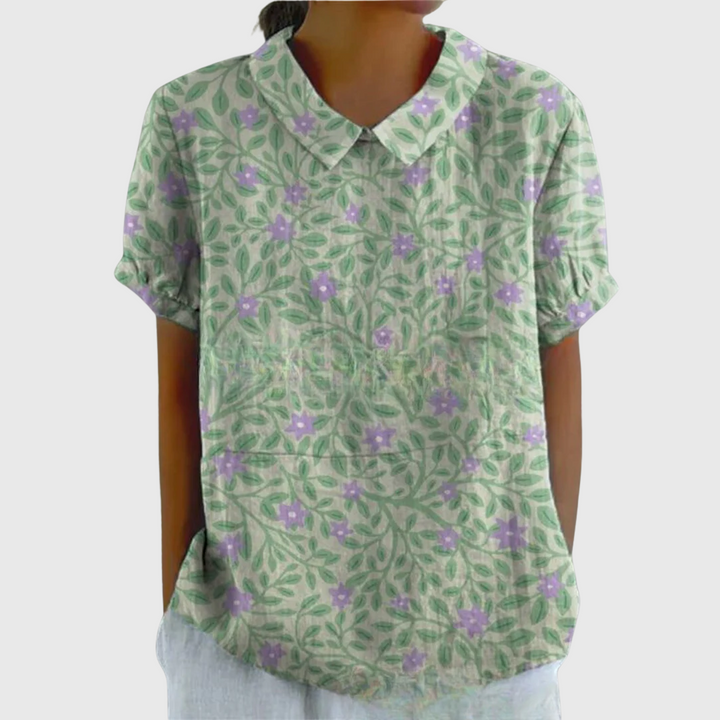 Emma | Floral Everyday Blouse