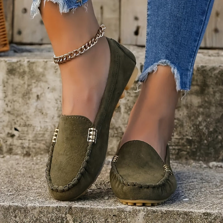 Maryanne™ | Comfort Suede Slip-On Loafers