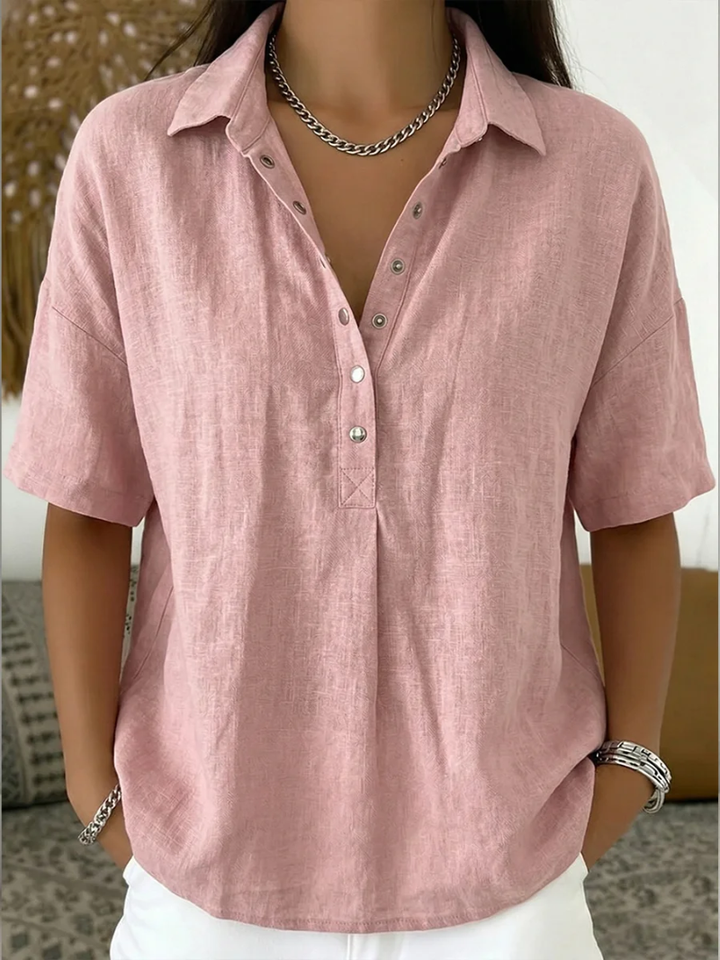 Willow | Collared Button Blouse