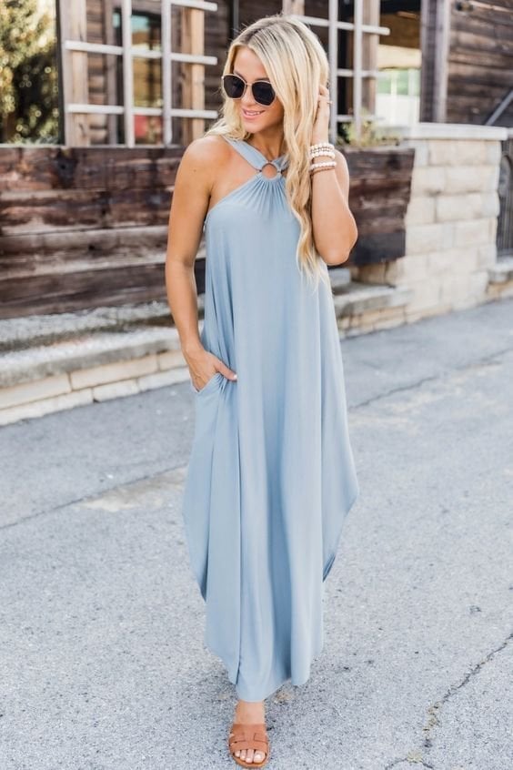 Jezrah | Halter Breeze Dress