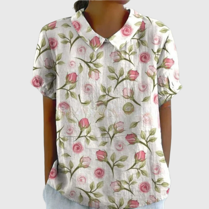 Emma | Floral Everyday Blouse