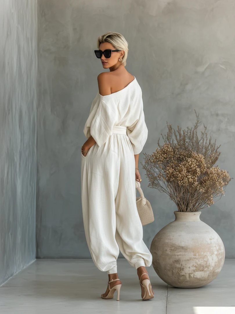 Debra™ | Chic One Shoulder Matching Set