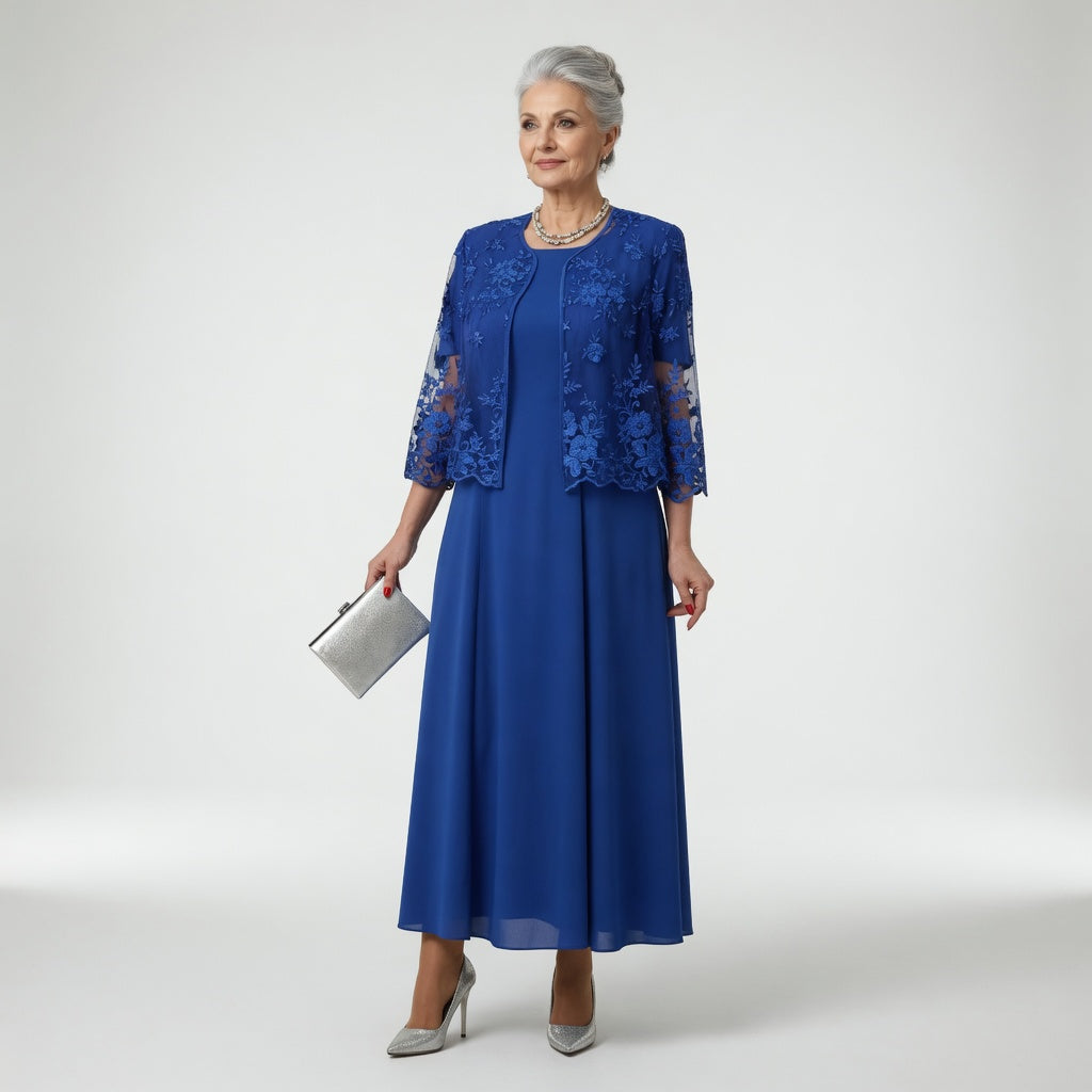 Adina™ | Elegant Floral Printed Summer Dress