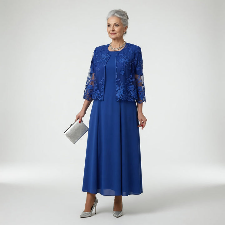 Adina™ | Elegant Floral Printed Summer Dress
