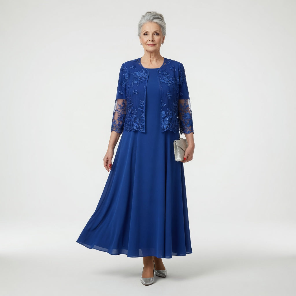 Adina™ | Elegant Floral Printed Summer Dress
