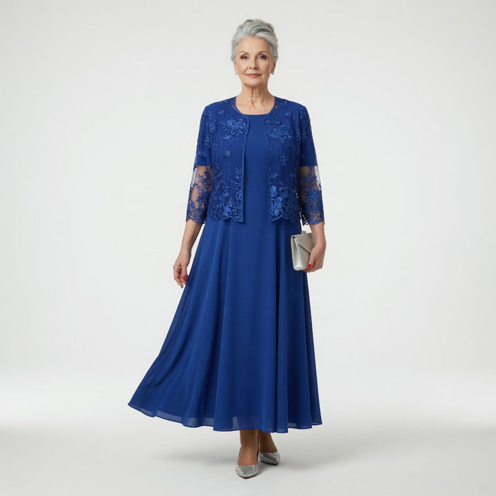Adina™ | Elegant Floral Printed Summer Dress