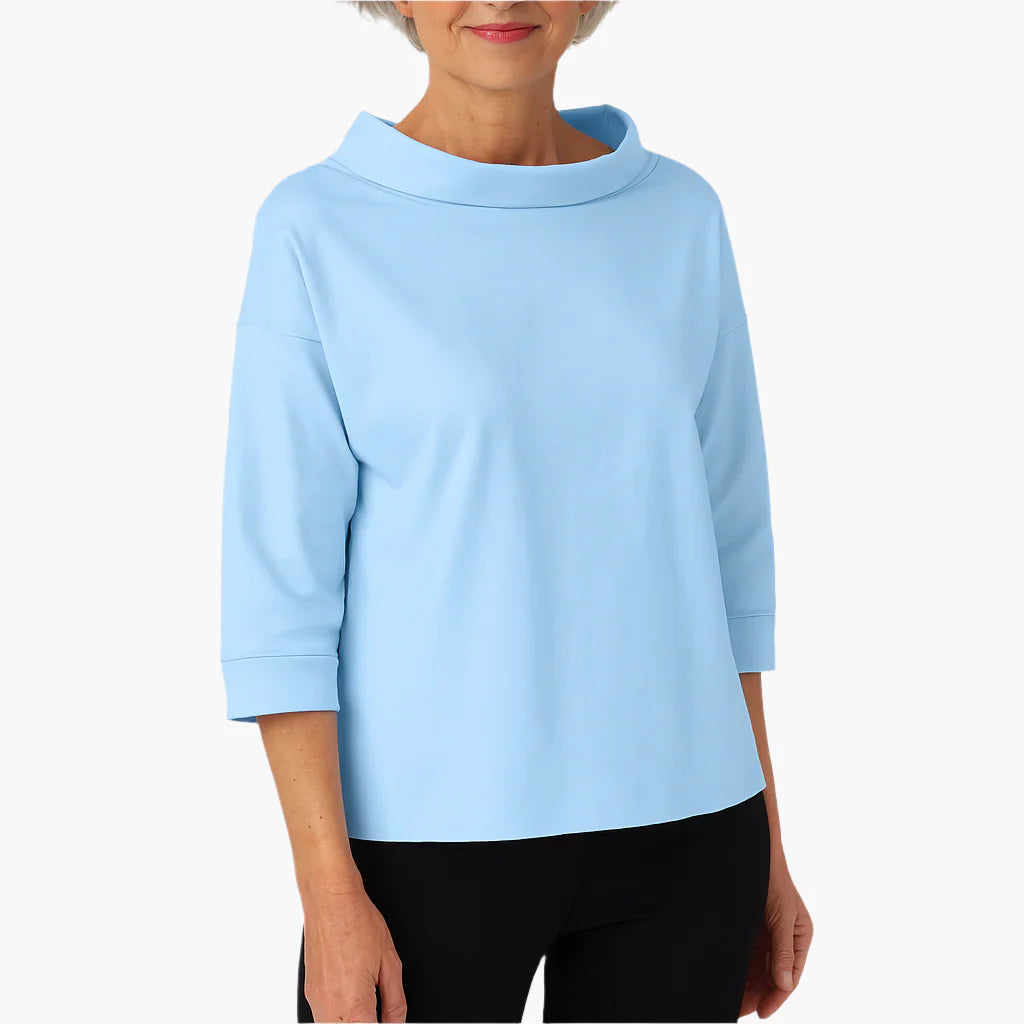 Myrtle™ | Casual High Neck Loose Blouse