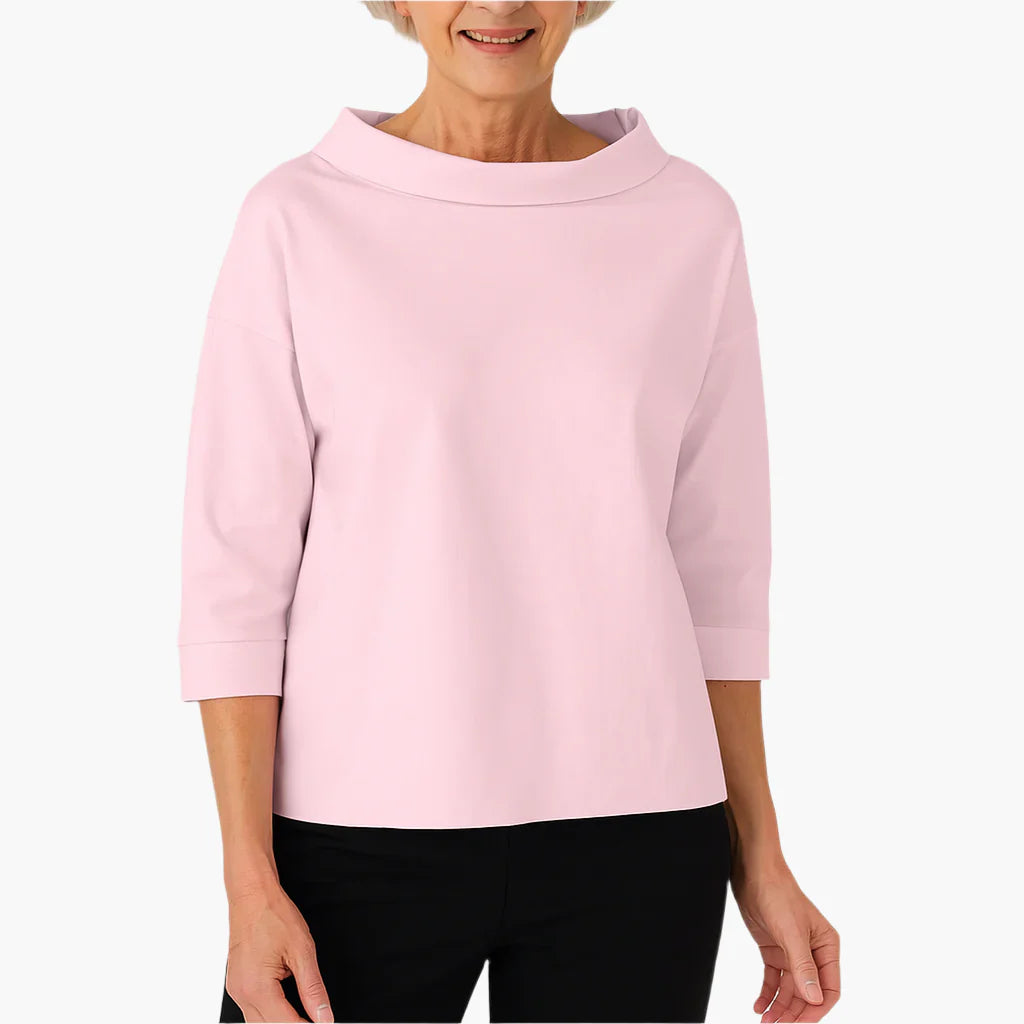 Myrtle™ | Casual High Neck Loose Blouse