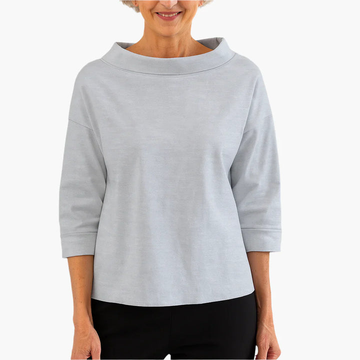 Myrtle™ | Casual High Neck Loose Blouse