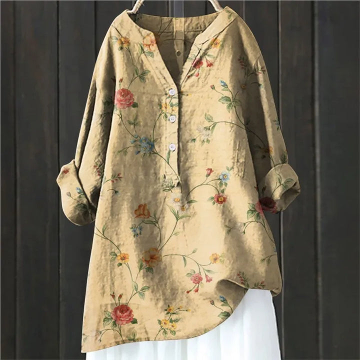 Angie | Casual Floral Blouse