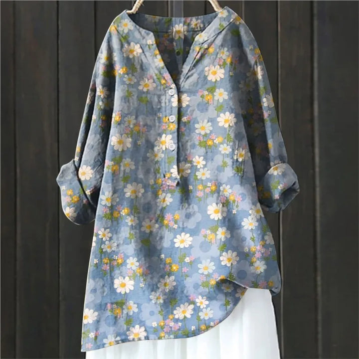 Angie | Casual Floral Blouse