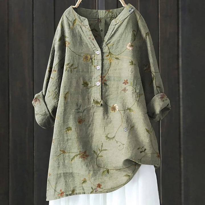Angie | Casual Floral Blouse