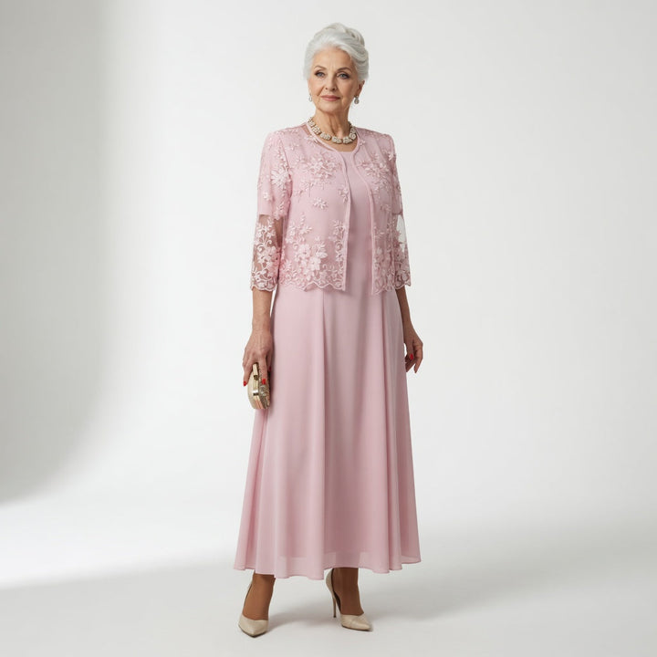 Adina™ | Elegant Floral Printed Summer Dress