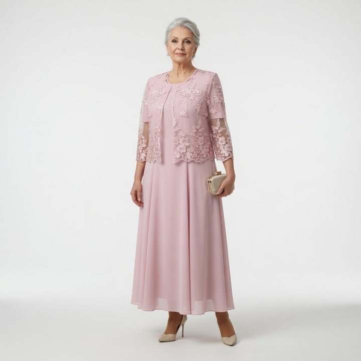 Adina™ | Elegant Floral Printed Summer Dress