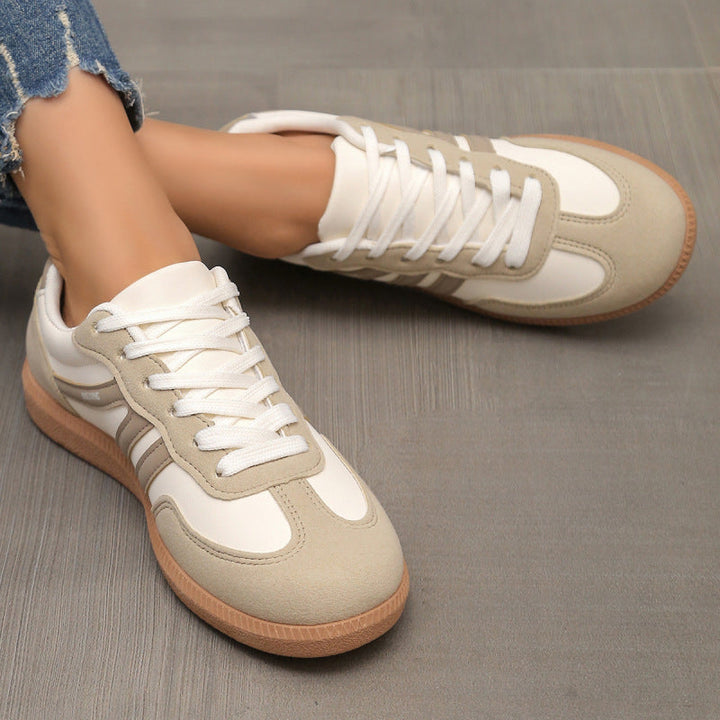 Sambia | Trendy Comfortable Sneakers in Beige