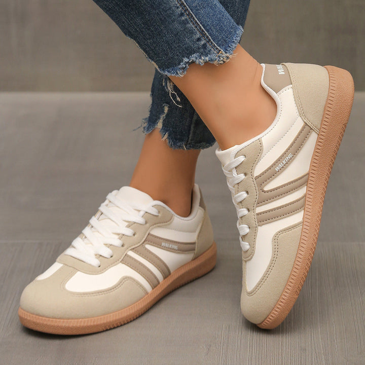 Sambia | Trendy Comfortable Sneakers in Beige