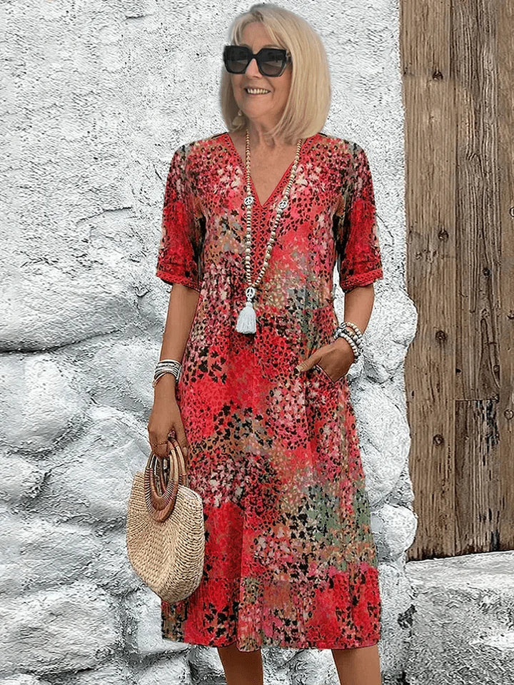 Vickie™ | Relaxed Fit Printed Summer Dress