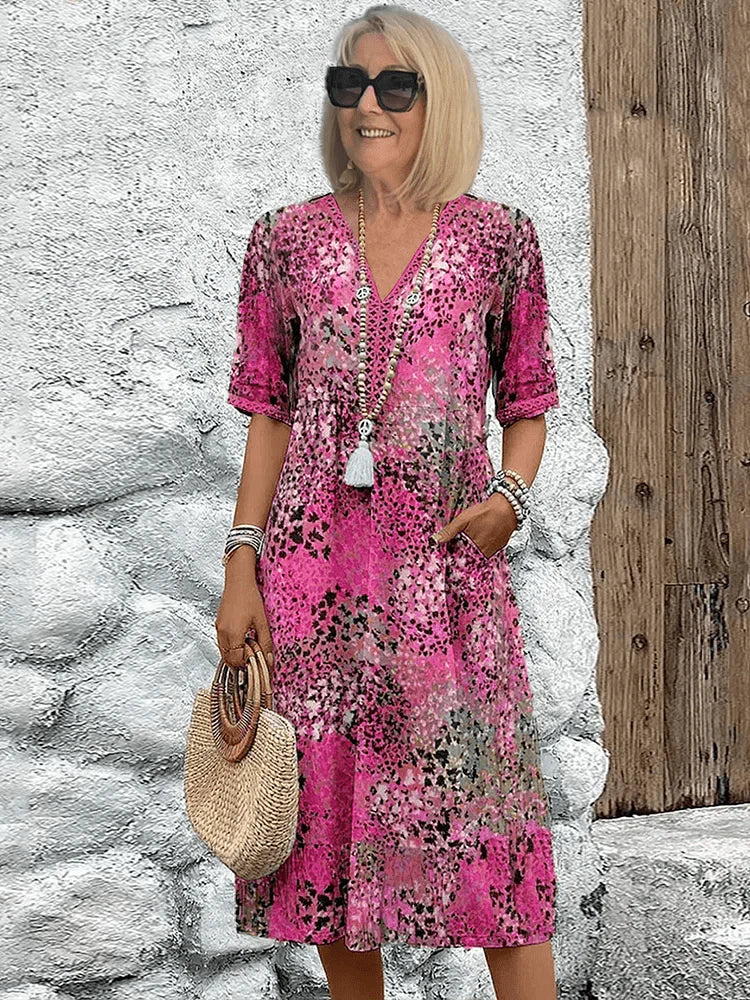 Vickie™ | Relaxed Fit Printed Summer Dress