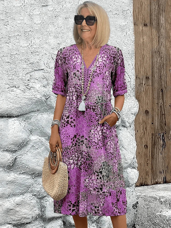 Vickie™ | Relaxed Fit Printed Summer Dress
