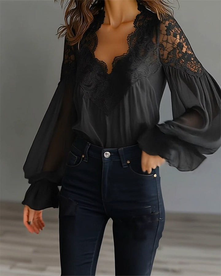Ilvara | Elegant Lace Blouse
