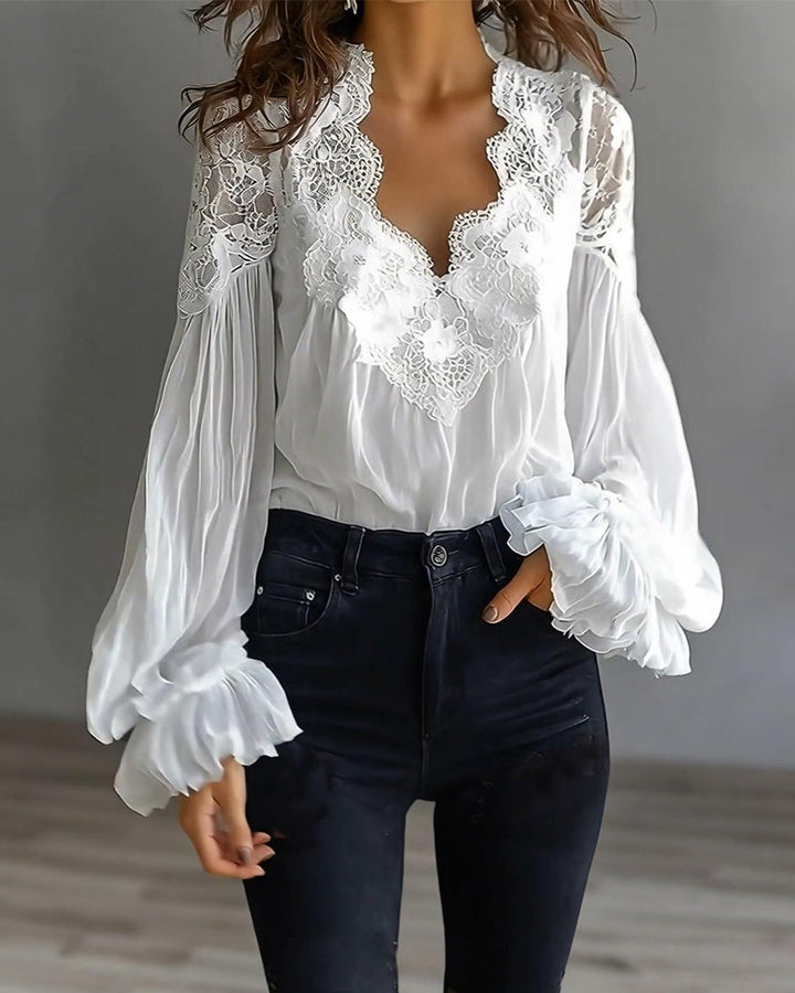 Ilvara | Elegant Lace Blouse