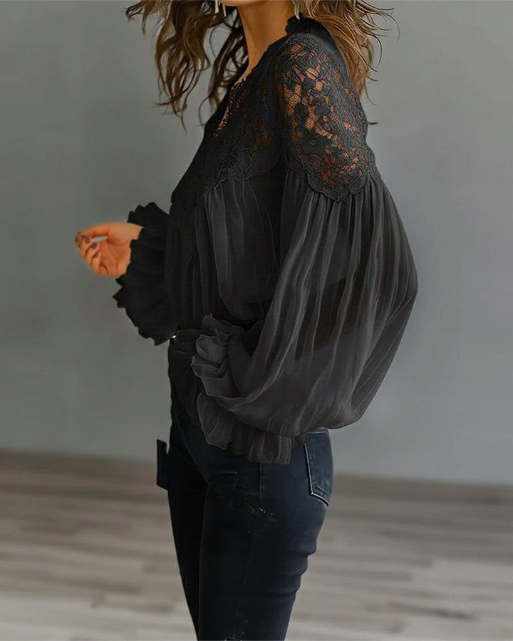 Ilvara | Elegant Lace Blouse