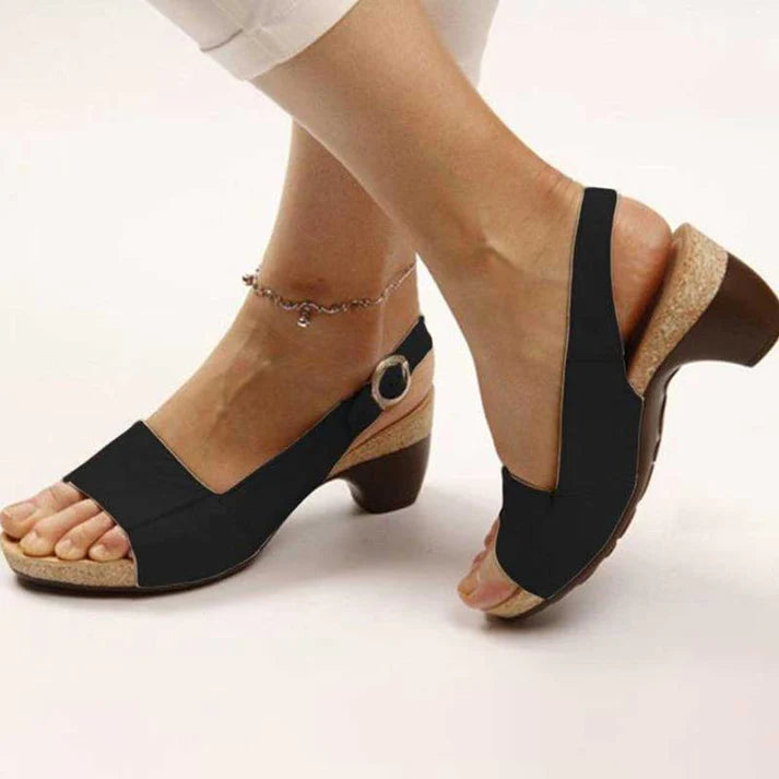 Nettie™ | Everyday Supportive Low Heel Sandals